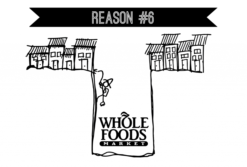 Reason #6 - The Wholefoods Void