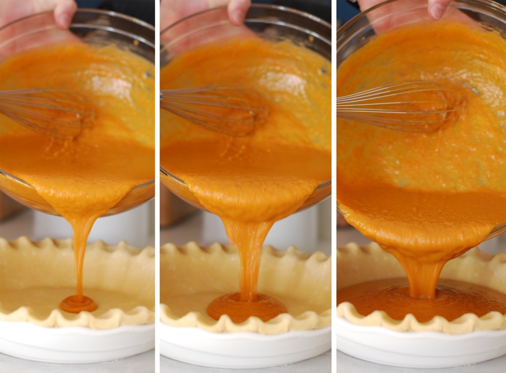 Filling Collage - Chipotle Pumpkin Cream Pie
