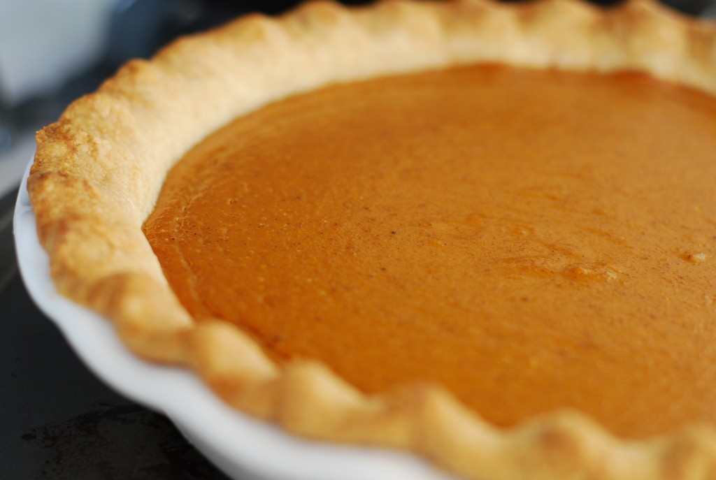 Fresh out of the Oven - Chipotle Pumpkin Cream Pie