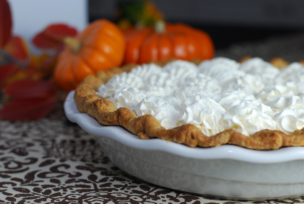 Chipotle Pumpkin Cream Pie