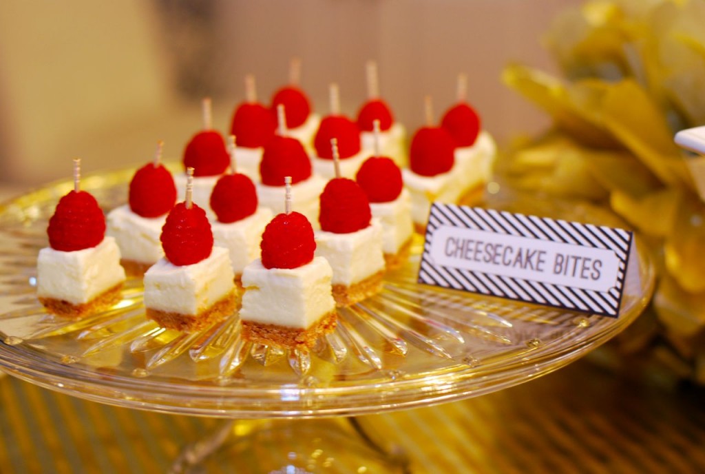 cheesecake raspberry bites