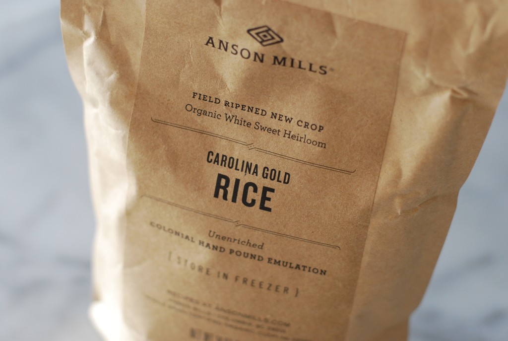 Anson Mills Carolina Gold Rice | getinmymouf.com