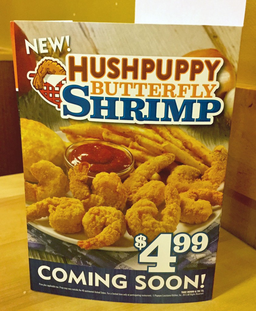 Popeyes Hushpuppy Butterfly Shrimp | getinmymouf.com