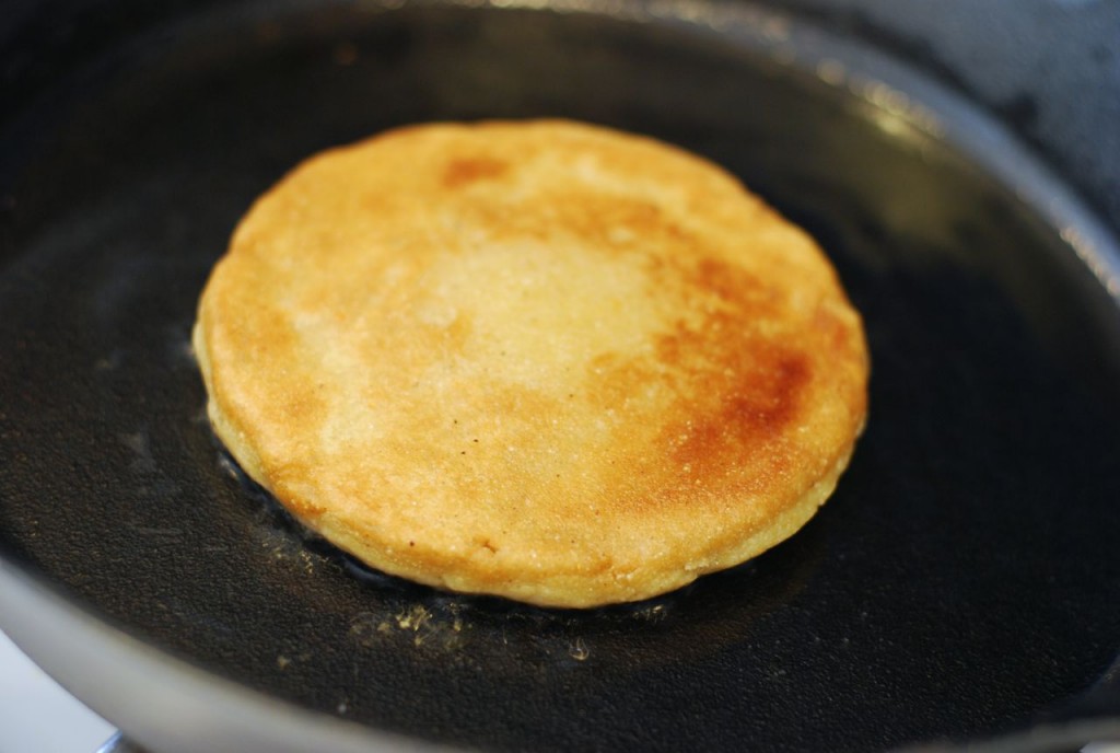 Roasted Strawberry Pupusas with Mint Sugar and Sweet Crema | getinmymouf.com