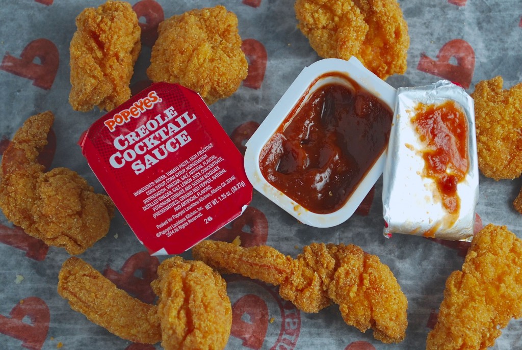 Popeyes Hushpuppy Butterfly Shrimp | getinmymouf.com