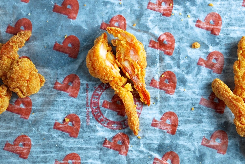 Popeyes Hushpuppy Butterfly Shrimp | getinmymouf.com