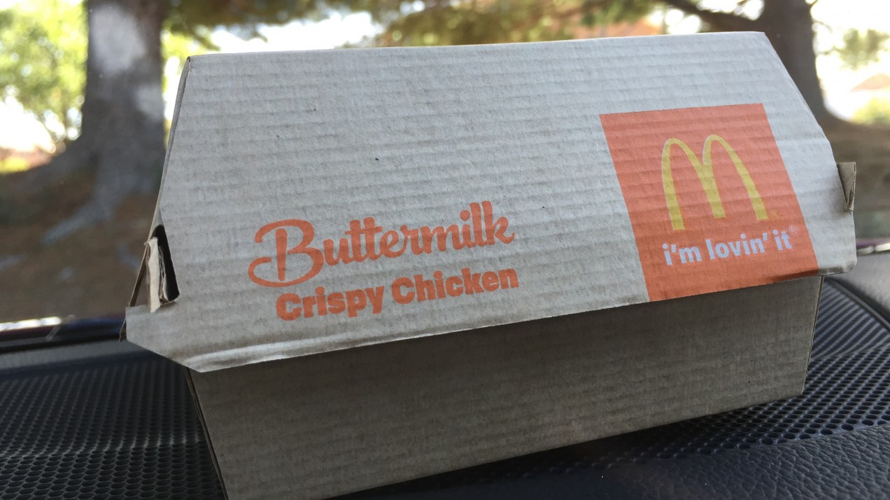 McDonald's Buttermilk Crispy Chicken Review #getinmymouf